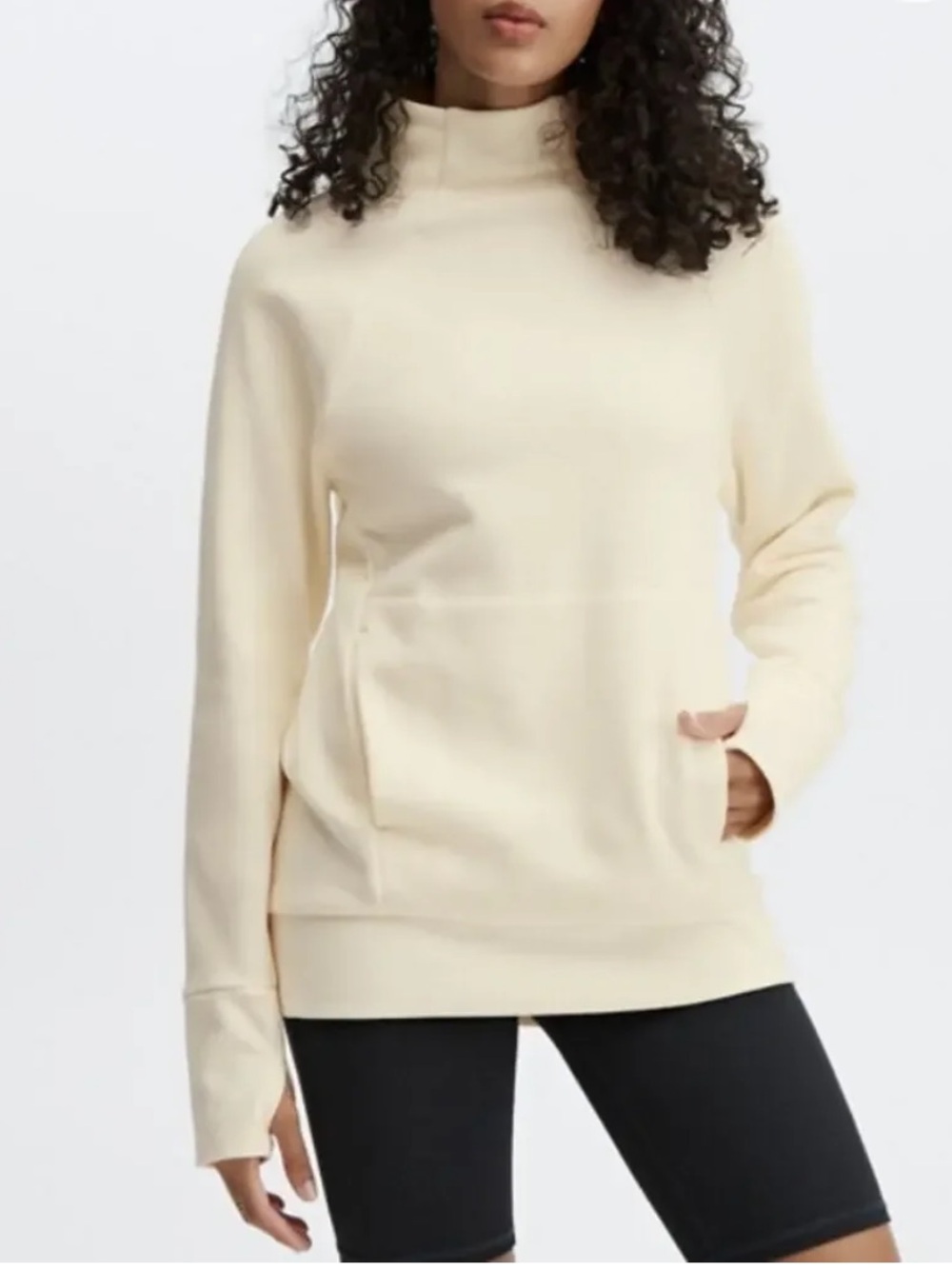 Fabletics Zaylee Funnel Neck Tunic Pullover M